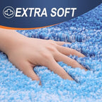 OLANLY Bathroom Runner Rug 70x24, Extra Soft Absorbent Microfiber Bath Rugs - Image 2