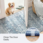 3x5 Area Rugs for Entryway, Blue Washablee Non-Slip Area Rug for Kitchen - Image 6