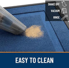 OLANLY Front Door Mat Outside 47x17, All-Season Heavy-Duty Rubber Doormat - Image 5