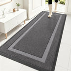 OLANLY Front Door Mat Outside 71x30, All-Season Heavy-Duty Rubber Doormat by OLANLY