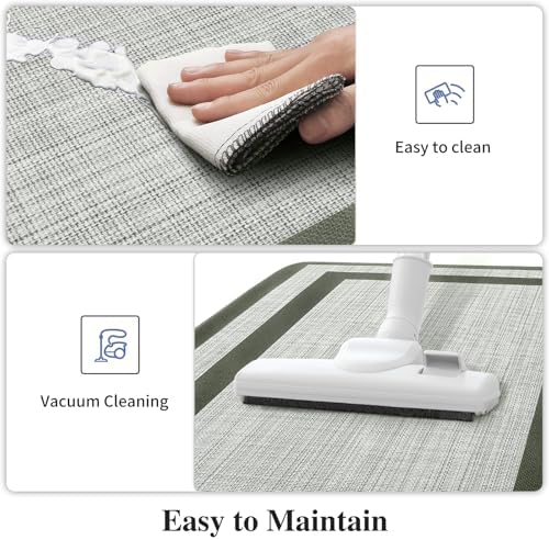 Mattitude Kitchen Mats Set of 2,Cushioned Anti-Fatigue Non-Skid Rug Sets - Image 5