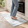 KIMODE Anti Fatigue Kitchen Mat, 20"x39" Abstract Rugs for Kitchen Floor by StayinComfortCookwithJoy