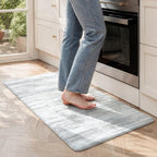 KIMODE Anti Fatigue Kitchen Mat, 20"x39" Abstract Rugs for Kitchen Floor by StayinComfortCookwithJoy