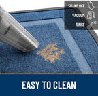 OLANLY Front Door Mat Outside 35x30, All-Season Heavy-Duty Rubber Doormat - Image 6