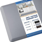 Kitchen Mat Cushioned Anti Fatigue Rug Standing and Comfort Floor Mats by KitchenClouds
