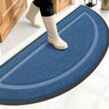 OLANLY Half Circle Front Door Mat Outside 59x23 All-Season Rubber Doormat by OLANLY