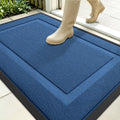 OLANLY Front Door Mat Outside 35x23, All-Season Heavy-Duty Rubber Doormat by OLANLY