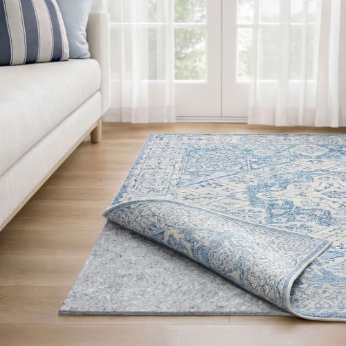 RUGPADUSA - Dual Surface - 5'x8' - 3/8" Thick - Felt + Rubber - Enhanced Non-Slip Rug Pad - Adds Comfort and Protection - for Hard Surface Floors - Image 2