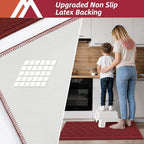 COSY HOMEER Kitchen Rugs and Mats 20"x48" Non Slip Kitchen Mats for Floor - Image 4