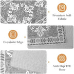 Kitchen Rugs Set of 3, Non Slip Washable Floor Mats with Water Absorbent - Image 3