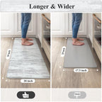 KIMODE Anti Fatigue Kitchen Mat, 20"x39" Abstract Rugs for Kitchen Floor - Image 2