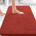 OLANLY Small Bathroom Rugs 30x18, Extra Soft Absorbent Chenille Bath Rugs by OLANLY