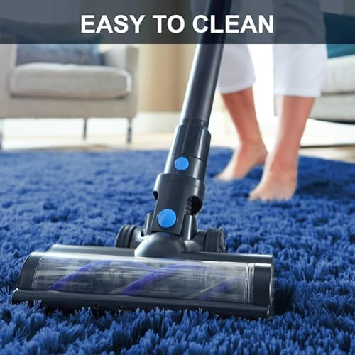 Ophanie Soft Fluffy Shaggy Rugs for Bedroom Living Room Dorm Nursery Home Decor Aesthetic,Color Navy Blue,Size 6' x 9' - Image 5