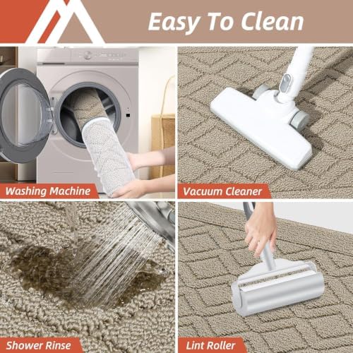 COSY HOMEER Kitchen Rugs and Mats 20"x48" Non Slip Kitchen Mats for Floor - Image 6