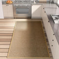 SUMLANS Kitchen Mat for Floor, Washable Non Slip Rugs, Brown by SUMLANS