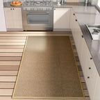 SUMLANS Kitchen Mat for Floor, Washable Non Slip Rugs, Brown by SUMLANS