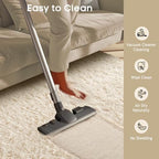 Ophanie Runner Rug for Hallway, 3x6 Washable Non-Slip Fluffy Soft Bedside Rugs, Bedroom Living Room Shaggy Carpet for Kids Girls Boys Dorm Nursery Decor Aesthetic, Ivory with Over 99 pcs Pile fibers - Image 3