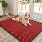 OLANLY Front Door Mat 47x30, Waterproof Heavy-Duty Indoor Outdoor Doormat by OLANLY