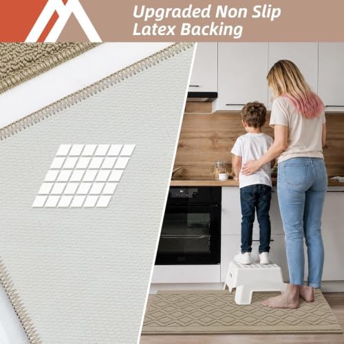 COSY HOMEER Kitchen Rugs and Mats 20"x48" Non Slip Kitchen Mats for Floor - Image 4