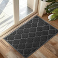 Cosyearn Door Mat, 24x36, Black, Indoor Outdoor Front Entryway Doormat by Cosyearn