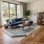 Veken 8x12 Ft Rug Pad Gripper for Hardwood Floors, Non Slip Rug Pads for Area Rugs, Thick Rug Grippers for Tile Floors, Under Carpet Anti Skid Mat, with More Than 99 Pieces Anti-Slip Square Pattern - Image 6
