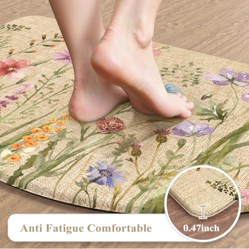 KIMODE Kitchen Mats for Floor Anti Fatigue, Cushioned Kitchen Floor Mats - Image 4