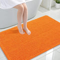 OLANLY Large Bathroom Rugs 47x32, Extra Soft Absorbent Chenille Bath Rugs by OLANLY