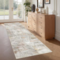 2x6 Runner Rug Non Slip,Washable Hallway Runner Rug,Green by Restydon