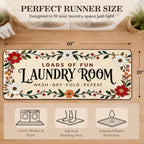Soft Laundry Room Rug Runner, 20"x60", Washable, Non-Slip Thick Mat - Image 2