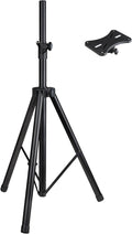 Howonder Speakers Stands,PA Speaker Stand,Speaker Tripod Stand,Adjustable Height from 40 to 66 Inches,Hold up to 110lbs,HD-100 (1 Packs,Black)