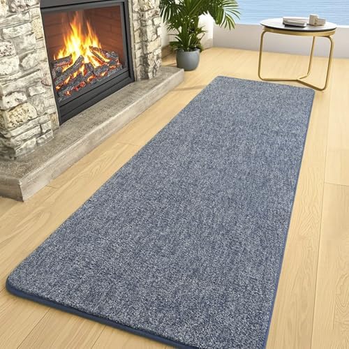 AROGAN 2x8 Runner Rug for Hallway, Long Runner Rugs Non Slip, Blue - Image 7