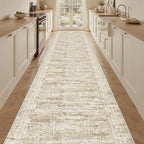 3x20 Runner Rug Non Slip,Washable Hallway Runner Rug,Brown - Image 5