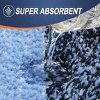 OLANLY Small Bathroom Rugs 24x16, Extra Soft Absorbent Microfiber Bath Rugs - Image 4