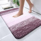 OLANLY Small Bathroom Rugs 24x16, Extra Soft Absorbent Microfiber Bath Rugs by OLANLY