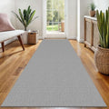 EARTHALL Washable Runner Rug, Non Slip Foyer Runner, 3x8 Ft, Heather Gray by Unknown