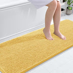 OLANLY Bathroom Runner Rugs 70x24, Extra Soft Absorbent Chenille Bath Rugs by OLANLY