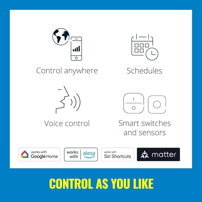 WiZ Clear 60W ST19 Tunable White Filament LED Smart Bulb - Pack of 6 - E26- Indoor - Connects to Your Existing Wi-Fi - Control with Voice or App + Activate with Motion - Matter Compatible