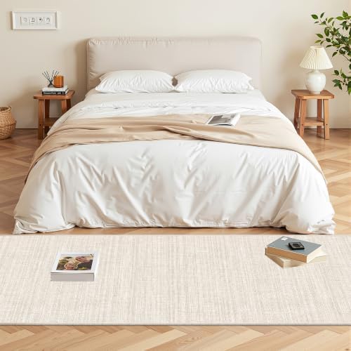 2x6 Runner Rug Non Slip,Washable Hallway Runner Rug,Beige - Image 5
