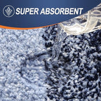 OLANLY Large Bathroom Rugs 44x32, Extra Soft Absorbent Microfiber Bath Rugs - Image 4