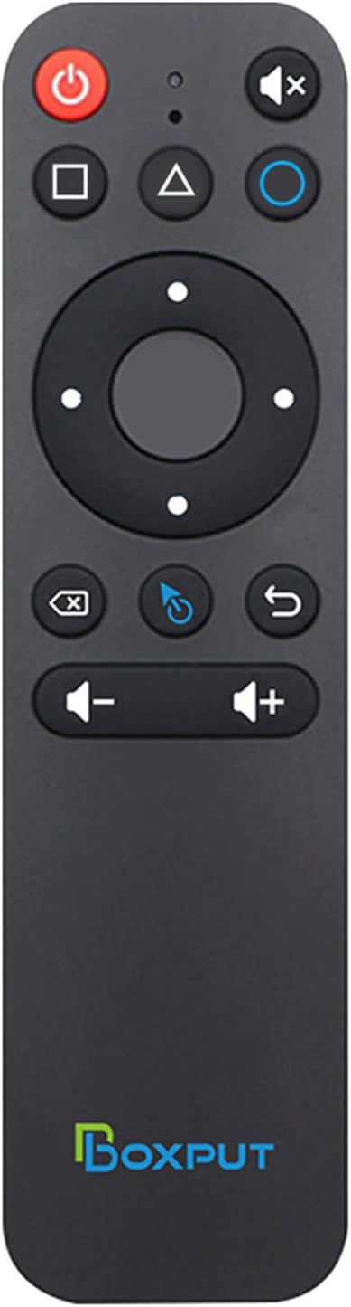 BOXPUT BPR1S BT Remote IR Learning Remote with Air Mouse and Voice Control Universal Replacement Remote for ATV Android Box TV Stick Set-Top Box