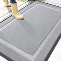 OLANLY Front Door Mat Outside 47x32, All-Season Heavy-Duty Rubber Doormat by OLANLY
