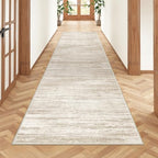 2'6 x 8' Runner Rug Non Slip,Washable Kitchen Rugs,Brown - Image 3
