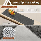 COSY HOMEER Kitchen Rugs 24"x35" Non-Slip Washable Kitchen Mats for Floor - Image 4
