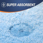 OLANLY Large Bathroom Rugs 50x30, Extra Soft Absorbent Microfiber Bath Rugs - Image 4