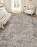 OLANLY 5x7 Washable Area Rug, Soft Non Slip Carpet for Bedroom Living Room by OLANLY