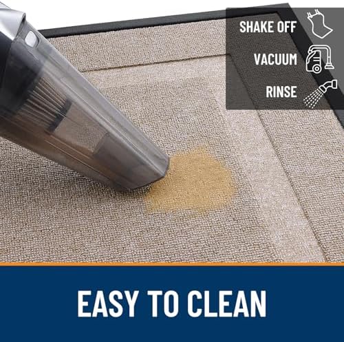 OLANLY Front Door Mat Outside 71x23, All-Season Heavy-Duty Rubber Doormat - Image 5