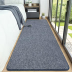 AROGAN 2x8 Runner Rug for Hallway, Long Runner Rugs Non Slip, Blue - Image 2