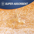 OLANLY Large Bathroom Rugs 44x32, Extra Soft Absorbent Microfiber Bath Rugs - Image 4