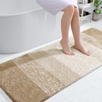 OLANLY Bathroom Runner Rug 59x24, Extra Soft Absorbent Microfiber Bath Rugs by OLANLY