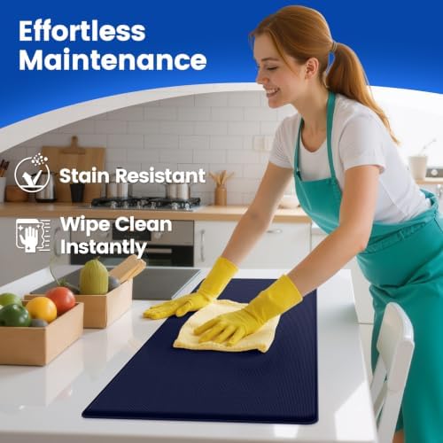 KitchenClouds Kitchen Mats for Floor,3PCS Cushioned Soft Kitchen Rugs - Image 5